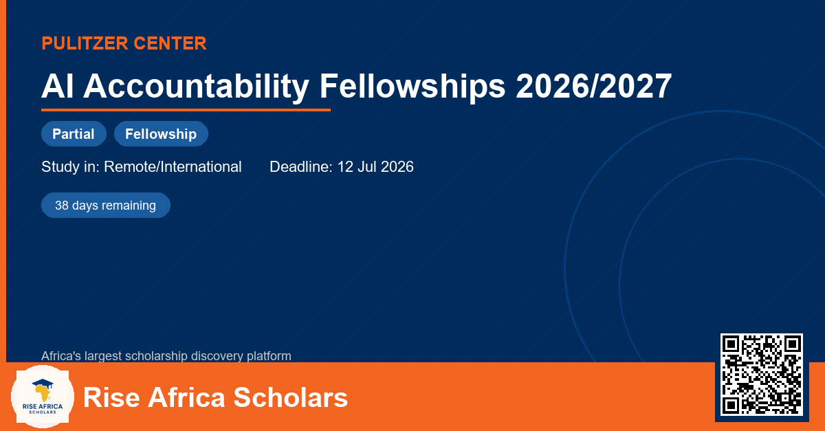 AI Accountability Fellowships 2026/2027 - Rise Africa Scholars